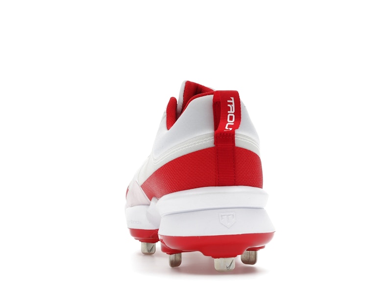 Nike Force Zoom Trout 9 Pro White Team Red University Red