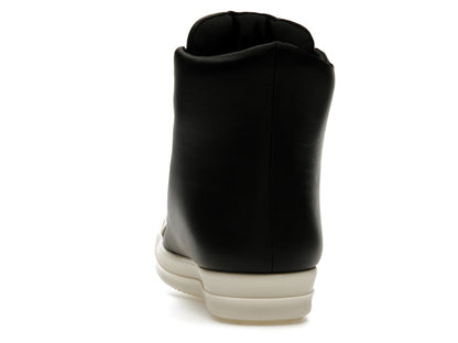 Rick Owens Jumbo Lace Padded Sneaks Black Milk