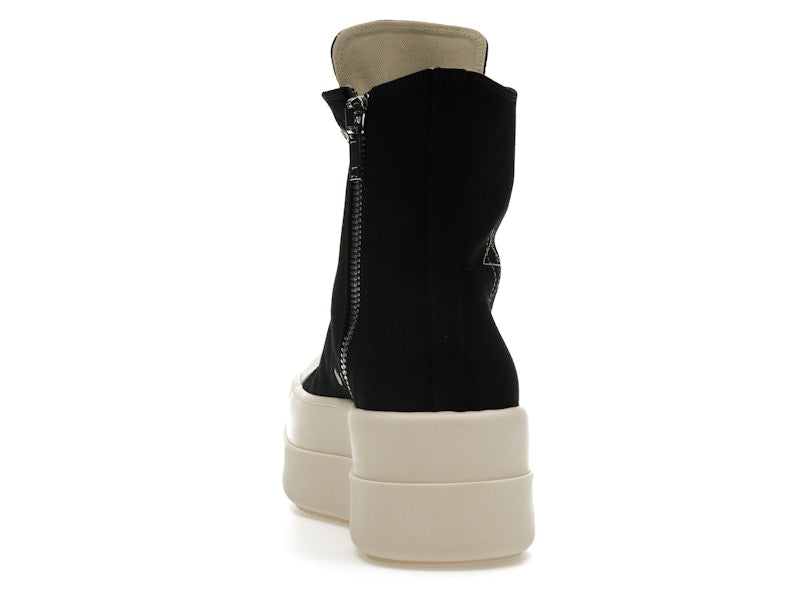 Rick Owens DRKSHDW Mega Bumper Sneaks Pentagram Black Pearl Milk
