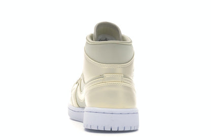 Jordan 1 Mid Goose Feather Yellow (Women's)