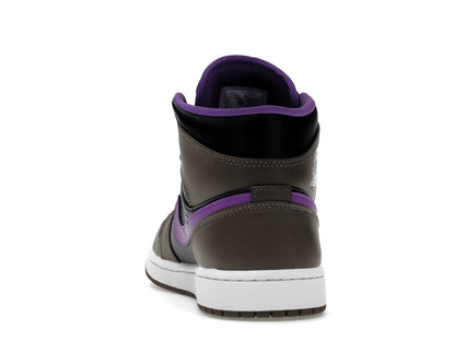 Jordan 1 Mid Purple Mocha