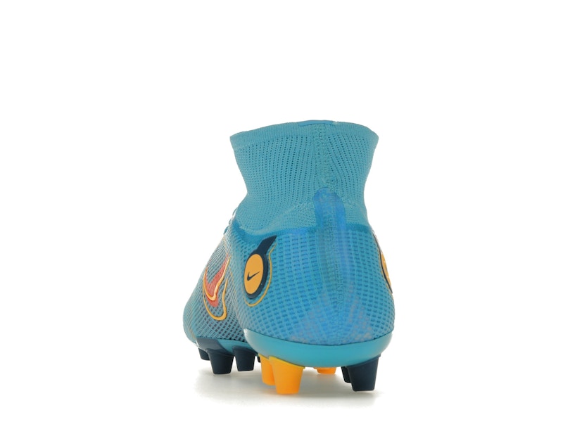 Nike Mercurial Superfly 8 Elite AG Chlorine Blue Laser Orange