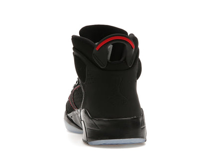 Jordan 6-17-23 Black White Red Contrast Stitching