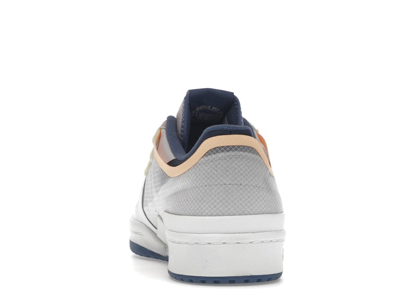 adidas Forum Low TT Cloud White Acid Orange Crew Blue