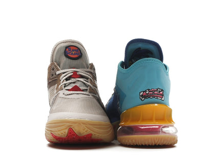 Nike LeBron 18 Low Wile E. vs Roadrunner Space Jam