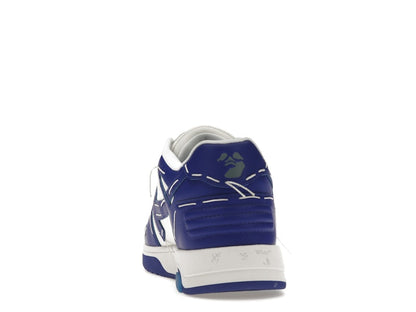 OFF-WHITE Out Of Office Sartorial Stitching White Dark Blue
