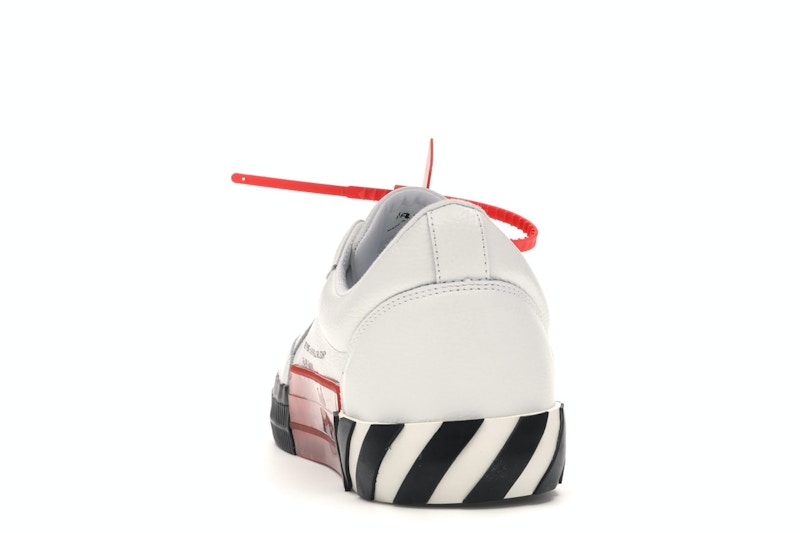 OFF-WHITE Vulc Low White Leather FW19