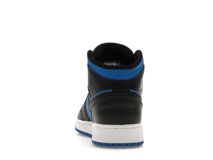 Jordan 1 Mid Black Royal Blue (GS)