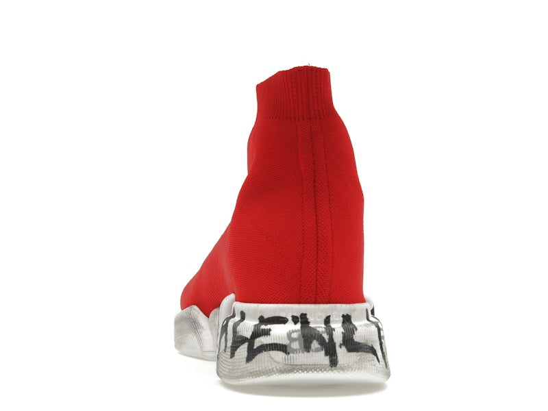 Balenciaga Speed 2.0 Graffiti Red White