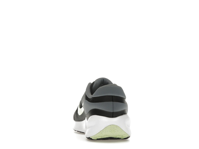 Nike Revolution 7 Black Smoke Grey White Barely Volt (GS)
