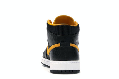 Jordan 1 Mid Black University Gold