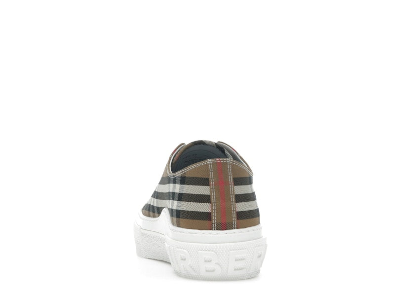 Burberry Low Top House Check Sneaker Taupe Brown (Women's)