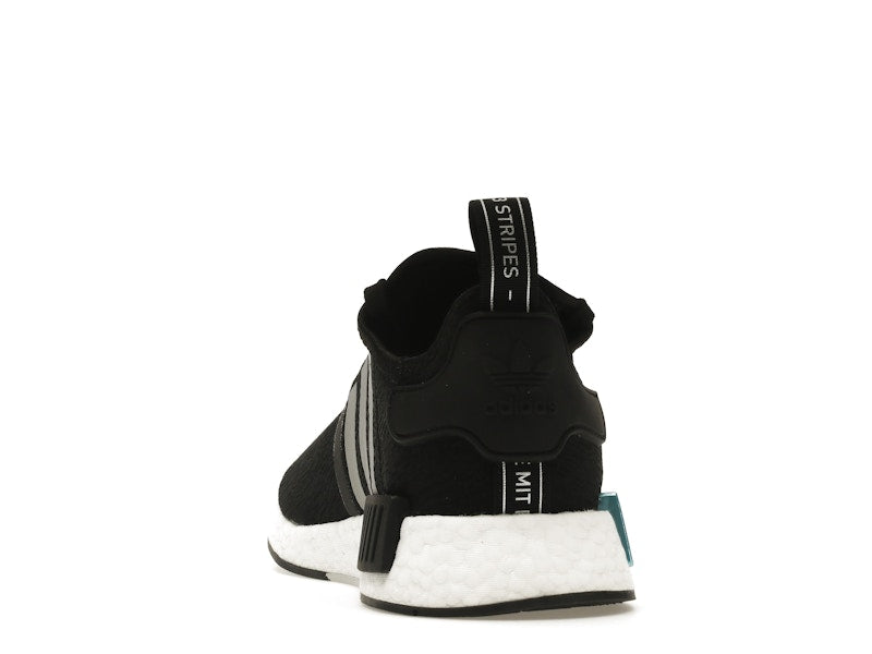 adidas NMD R1 Black Silver Solar Red