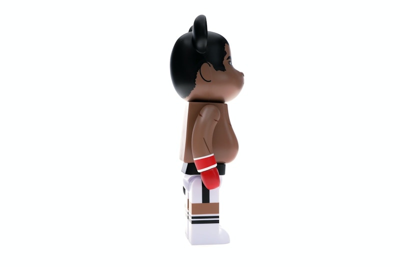Bearbrick Muhammad Ali 100% & 400% Set Brown