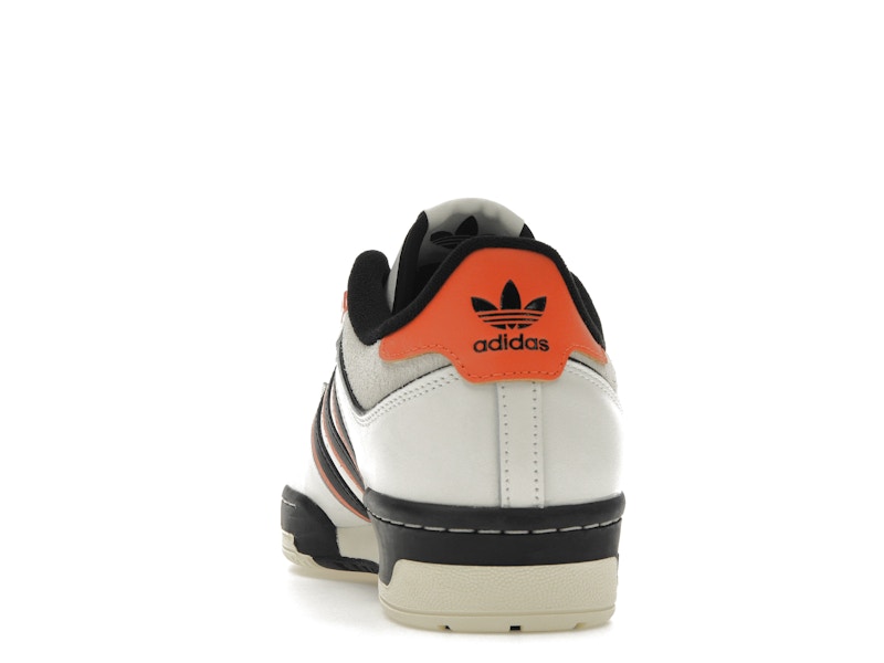 adidas Rivalry 86 Low White Black Semi Impact Orange