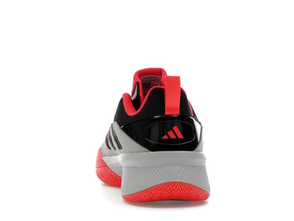 adidas Dame Certified 3 Core Black Lucid Red Grey Two