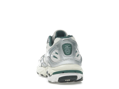Mizuno Wave Rider 10 White Slate Bistro Green