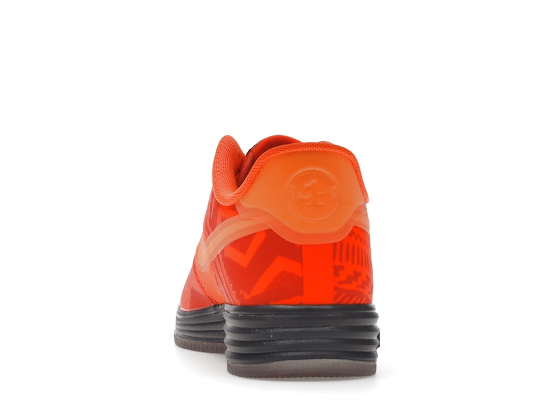 Nike Lunar Force 1 Fuse Bhm Sneaker Orange/Brown