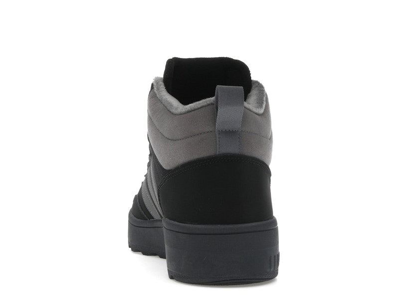 adidas Hoops 4.0 Mid Black Grey Four