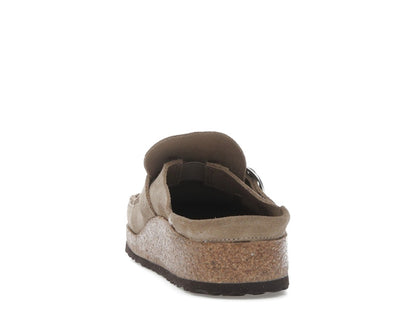 Birkenstock Buckley Suede Gray Taupe