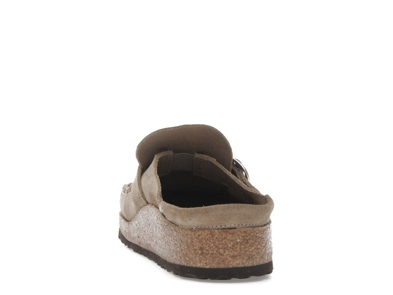 Birkenstock Buckley Suede Gray Taupe