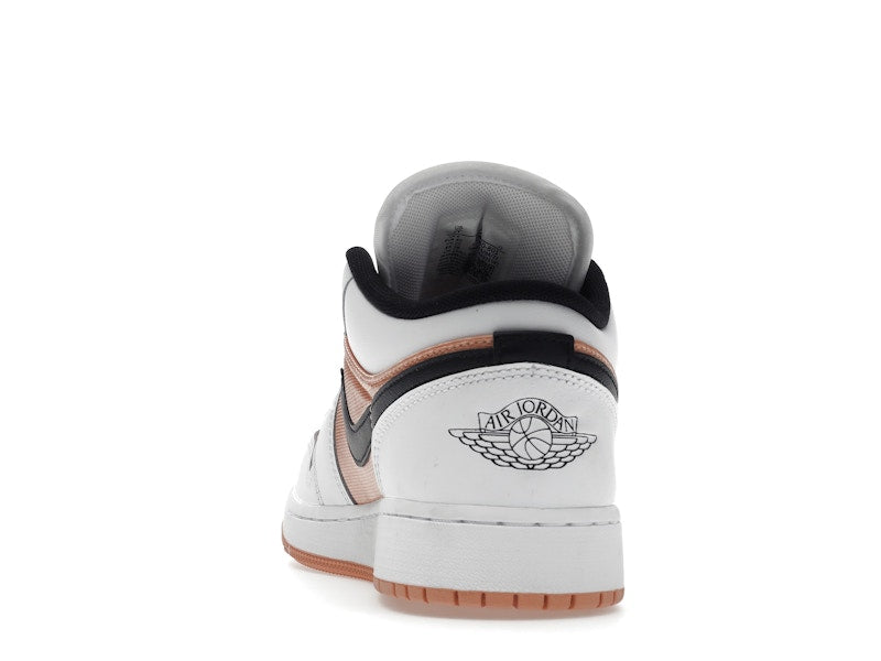 Jordan 1 Low White Light Madder Root (GS)