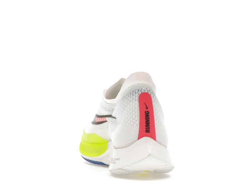 Nike ZoomX Streakfly Premium White Volt Racer Blue