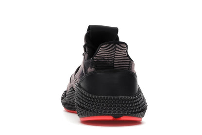 adidas Prophere Bleached Black Solar Red
