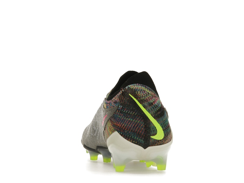 Nike Gripknit Phantom GX Elite Fusion FG Black White Blue Glow Volt