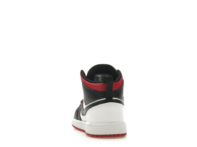 Jordan 1 Mid Gym Red Black Toe (PS)