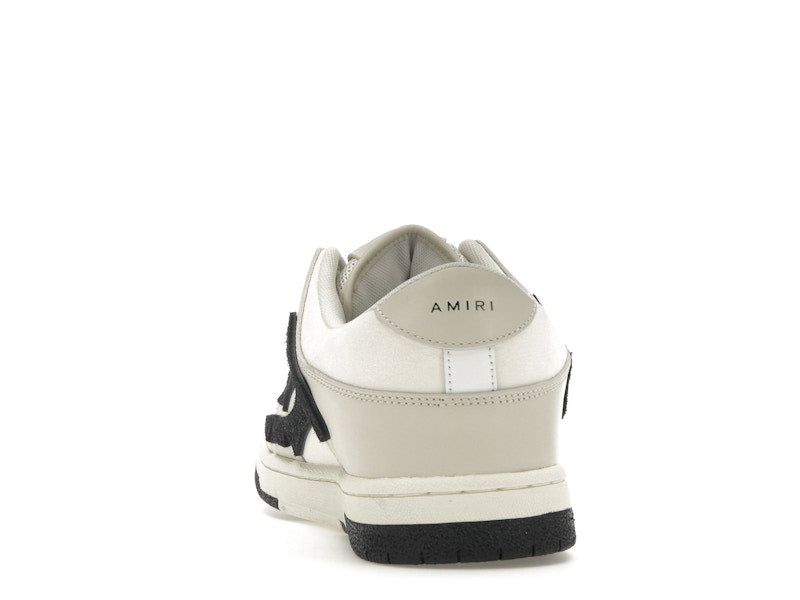 AMIRI Skel Top Low White Light Grey Black