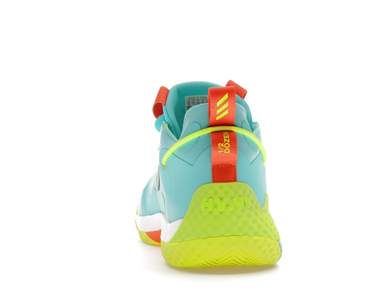 adidas Harden Vol. 6 Pulse Aqua Solar Yellow