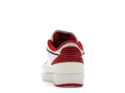 Jordan 2 Retro Low White Varsity Red