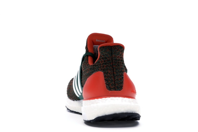adidas Ultra Boost 4.0 Miami Hurricanes