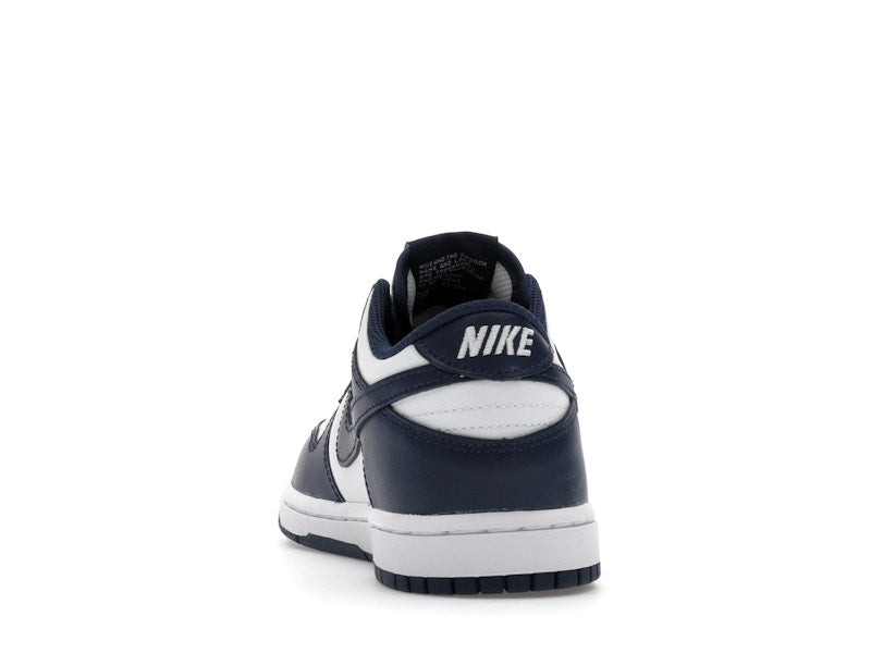 Nike Dunk Low White Midnight Navy (PS)