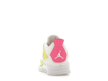 Jordan 4 Retro White Lemon Pink (PS)