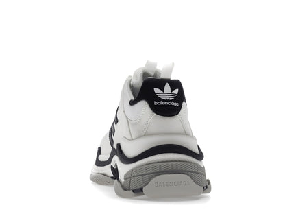 Balenciaga x adidas Triple S White Black