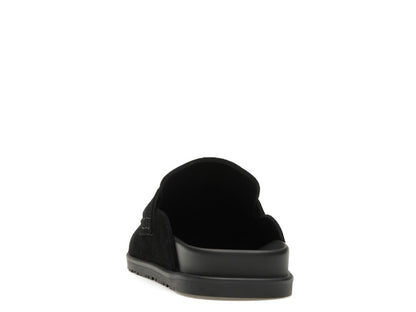Hermes Go Mule Noir Suede Calkfskin (Men's)