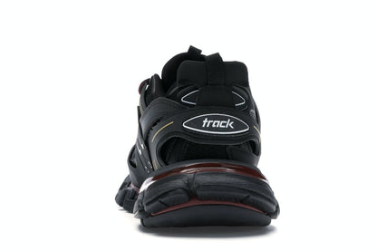 Balenciaga Track Trainers Black Bordeaux