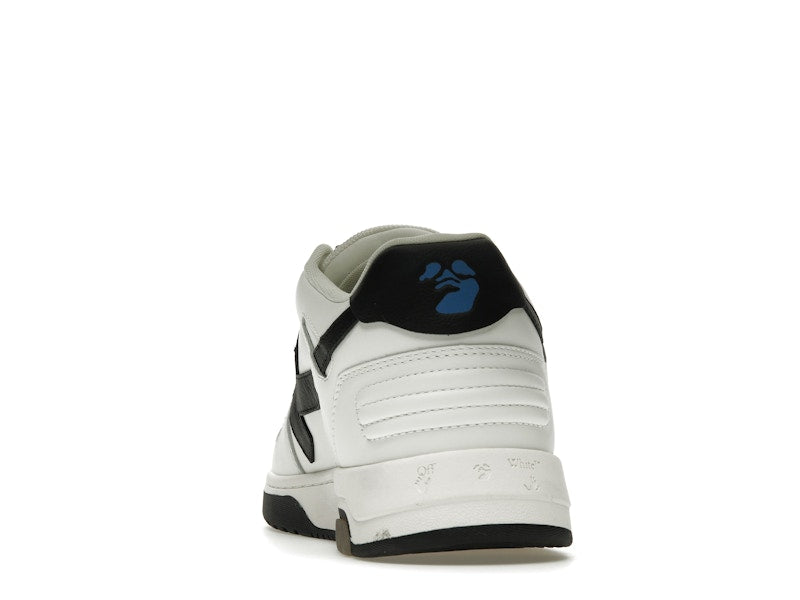 OFF-WHITE Out Of Office OOO 30 MM Low Tops Black White Blue