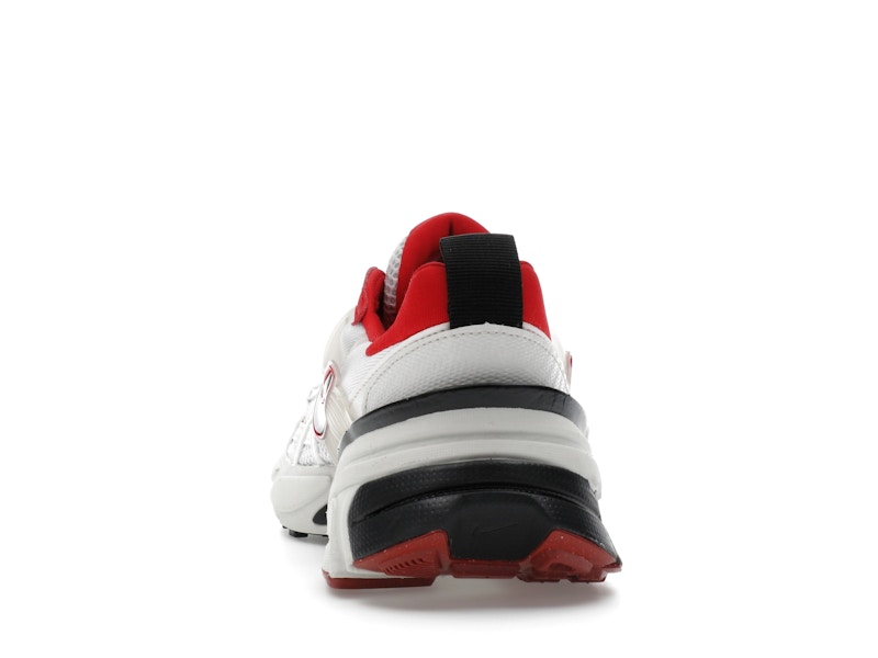 Nike V2K Run Metallic White University Red