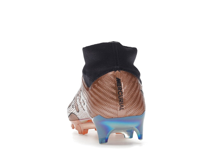 Nike Zoom Mercurial Superfly 9 Elite KM FG Metallic Copper
