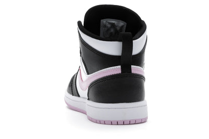 Jordan 1 Mid White Black Light Arctic Pink (PS)