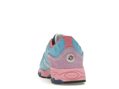 Saucony Matrix Jae Tips No Shoes In The House Blue Pink