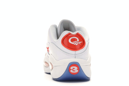 Reebok Question Low Patent Toe Orange
