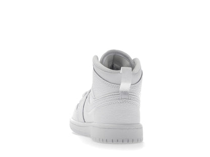 Jordan 1 Mid Triple White (2021) (PS)