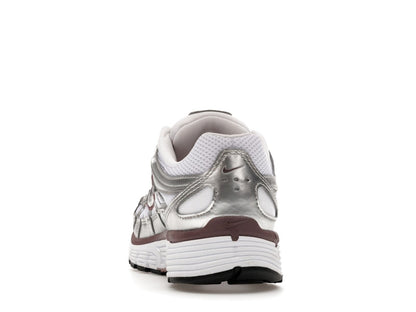 Nike P-6000 White Metallic Silver Tattoo (Women's)