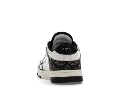 AMIRI Skel Top Low Bandana Denim Black