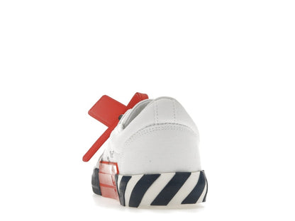 OFF-WHITE Vulcanized Low White Blue Canvas