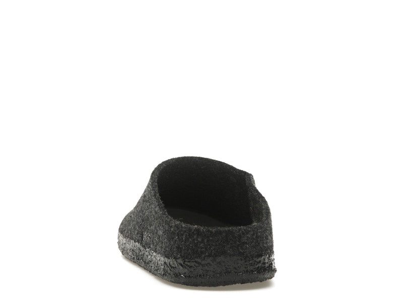 Birkenstock Zermatt Shearling Clog Wool Felt Anthracite